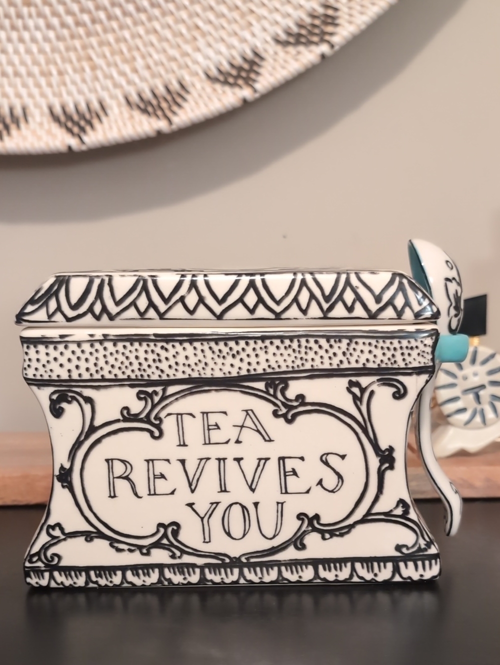 Tea Revives You Sketched Story Tea Box by Molly Hatch